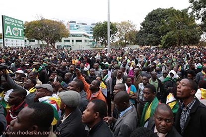Masses demonstrate in Zimbabwe after failed promises