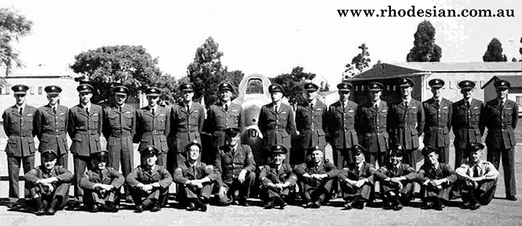 2nd Squadron Royal Rhodesian Air Force posted to Aden 1959